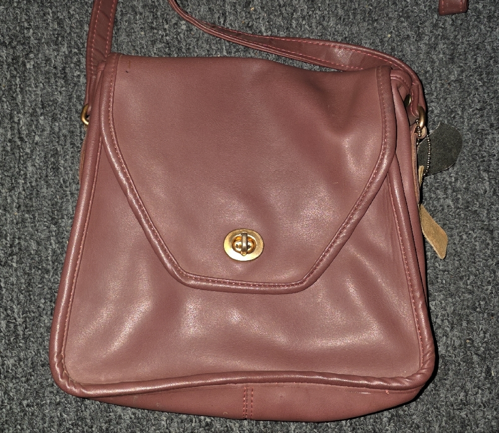 Source Unknown Maroon Crossbody Bag - image 3